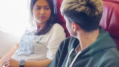 Bhai bhen on a Plane 😂 || latest comedy videos 2023 || Akash sagar