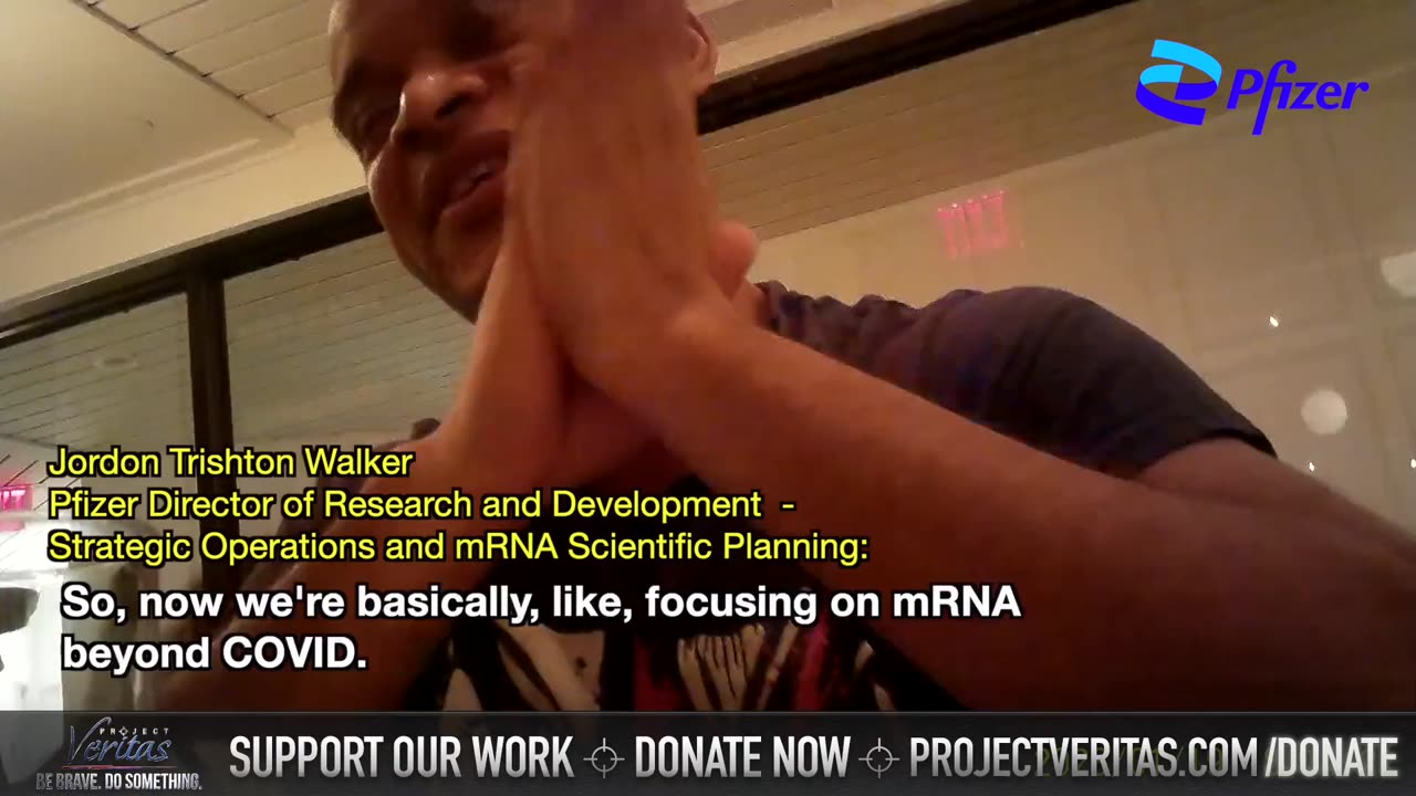 New Project Veritas: Pfizer Exec Expressed Concern Vaccines Might Harm Women's Health