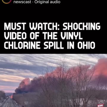 Another view of the TOXIC CLOUD in OHIO