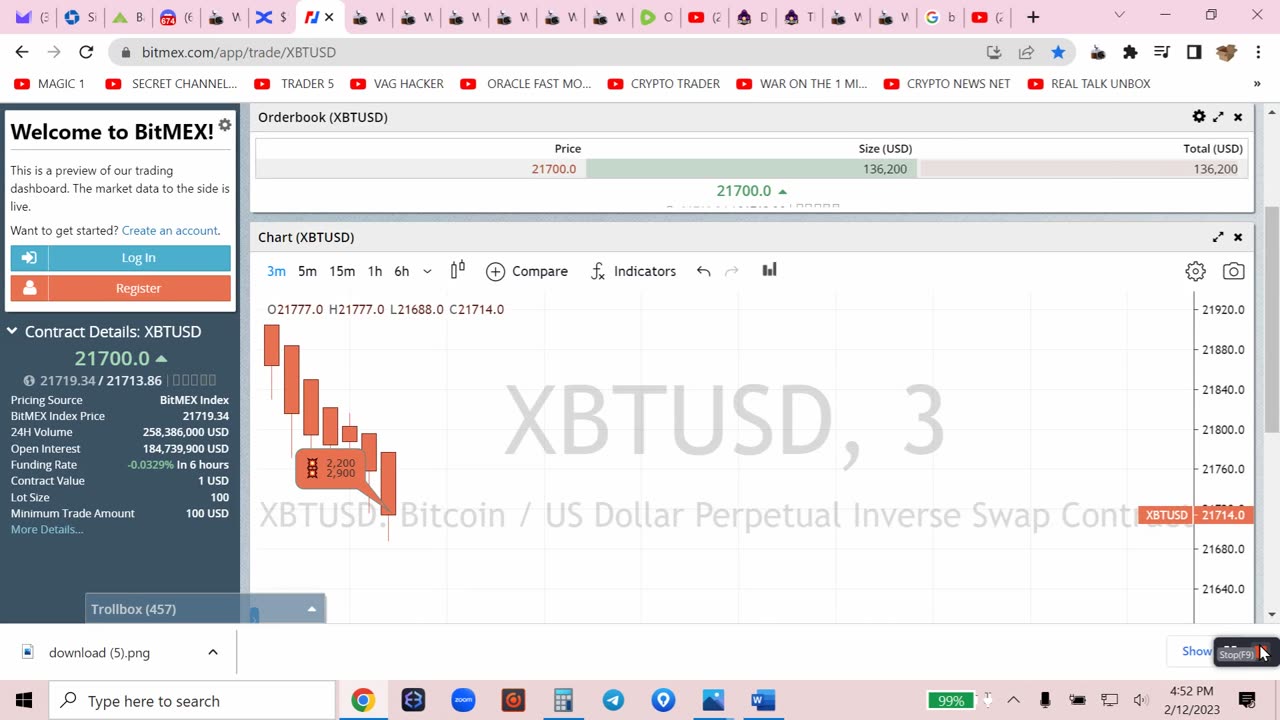 Winning 31 ALTCOIN TRADES LIVE BING X