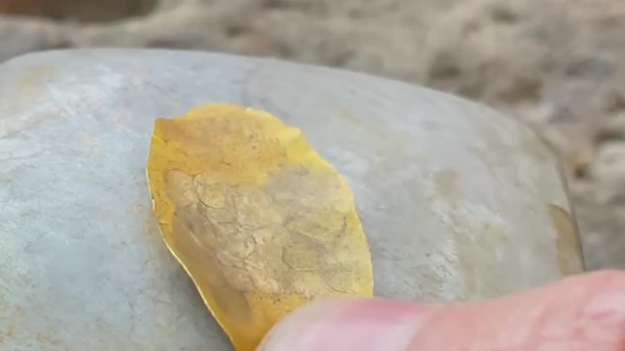 Gold paper making