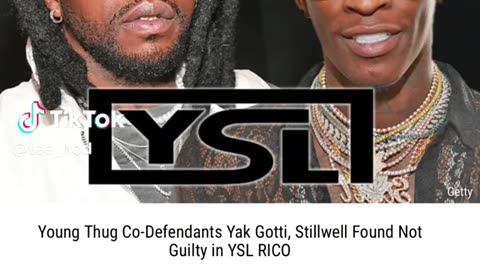 Yak Gotti 'Not Guilty' On YSL RICO Charges!