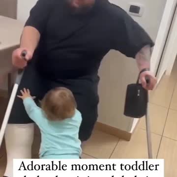 girl helping her Father ❤️