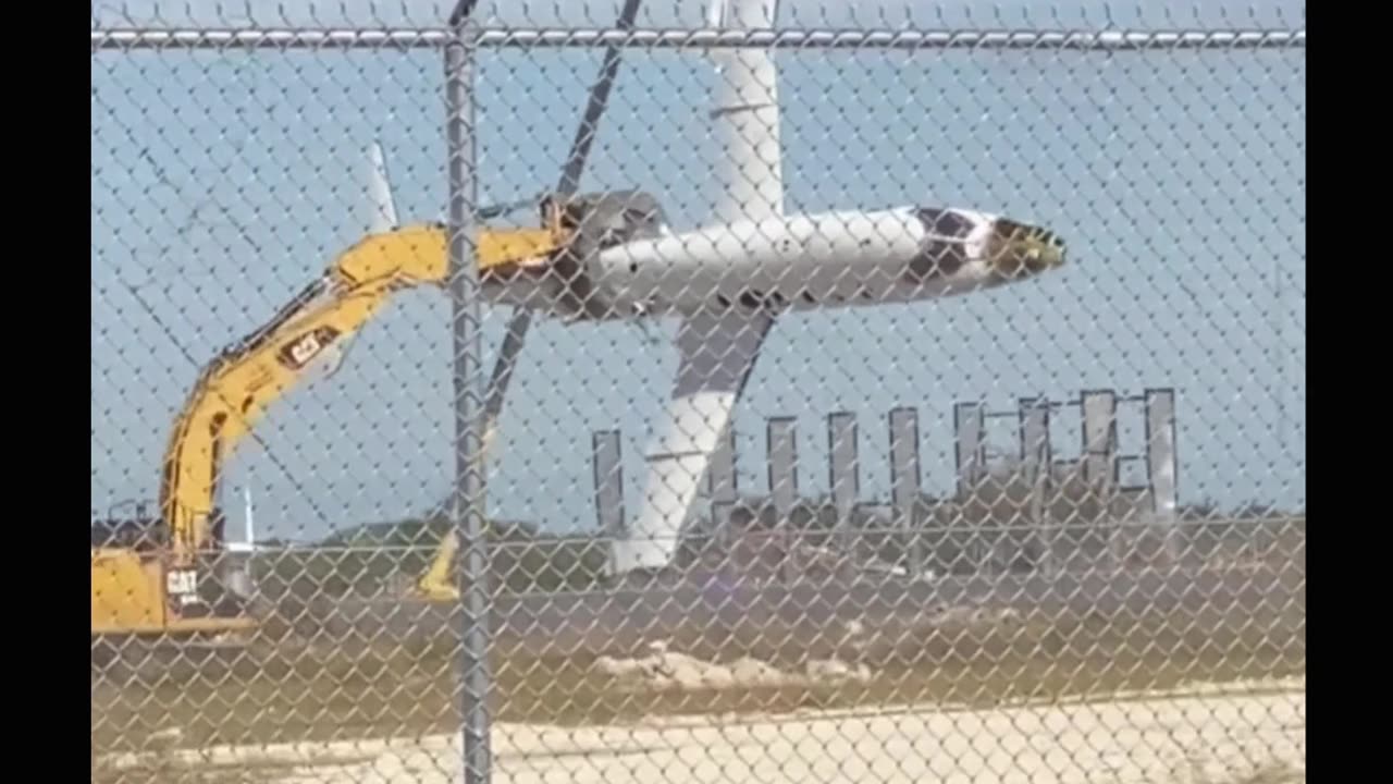 Excavator Operator Flies Jet With Excavator