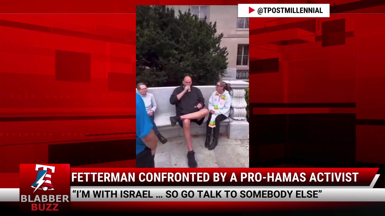 Fetterman Confronted By A Pro-Hamas Activist