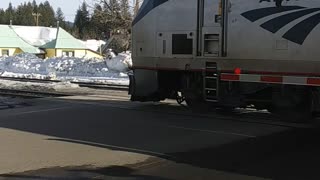 American Amtrak Train