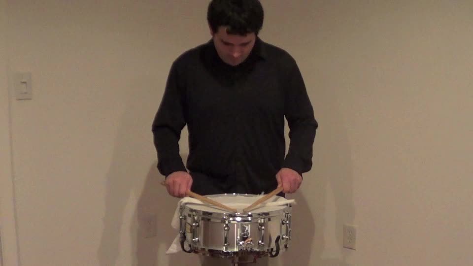 Audition - Concert Snare Drum - Delecluse (Recorded 2013)