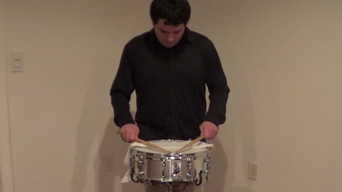 Audition - Concert Snare Drum - Delecluse (Recorded 2013)