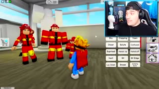 POLICE FAMILY vs DOCTOR FAMILY vs FIREMAN FAMILY in Roblox BROOKHAVEN RP!