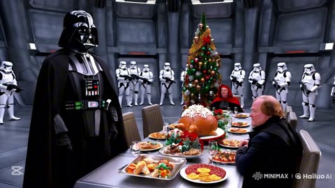 Darth Vader's Holiday Shopping (AI)