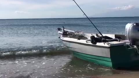 Not a calm sea.