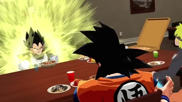 When a Joke Backfires goku vegeta dragonball anime 1080pFHR