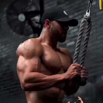 Intense workout in gym 💪