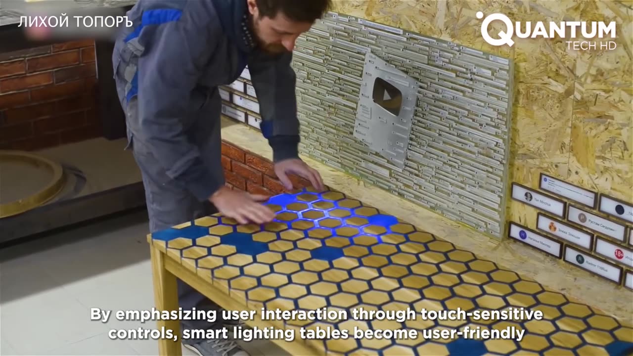 Man Builds Amazing Smart Table of Epoxy Resin | by @LihojTopor