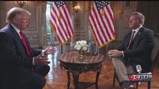 President Donald J Trump RSBN interview - The Media