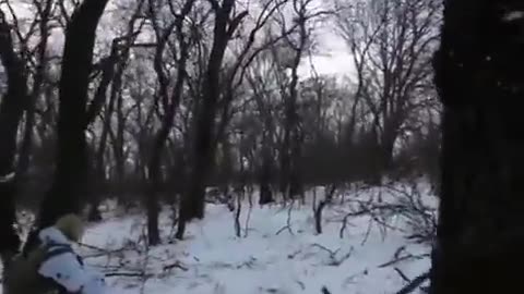 Ukrainian soldiers from the Aidar Battalion near Bakhmut.