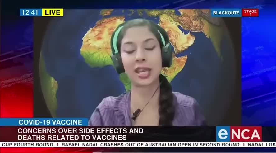 Calls to suspend covid 19 vaccines in South Africa because of safety concerns hits mainstream news