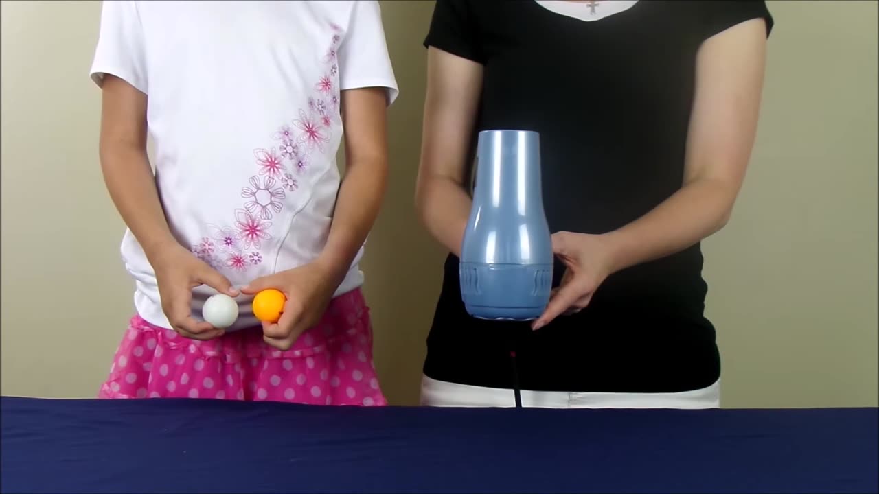 Floating Ping Pong Ball Science Experiment