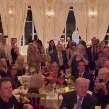 Donald Trump vibes to YMCA at Mar-a-Lago (but Barron's unimpressed!)