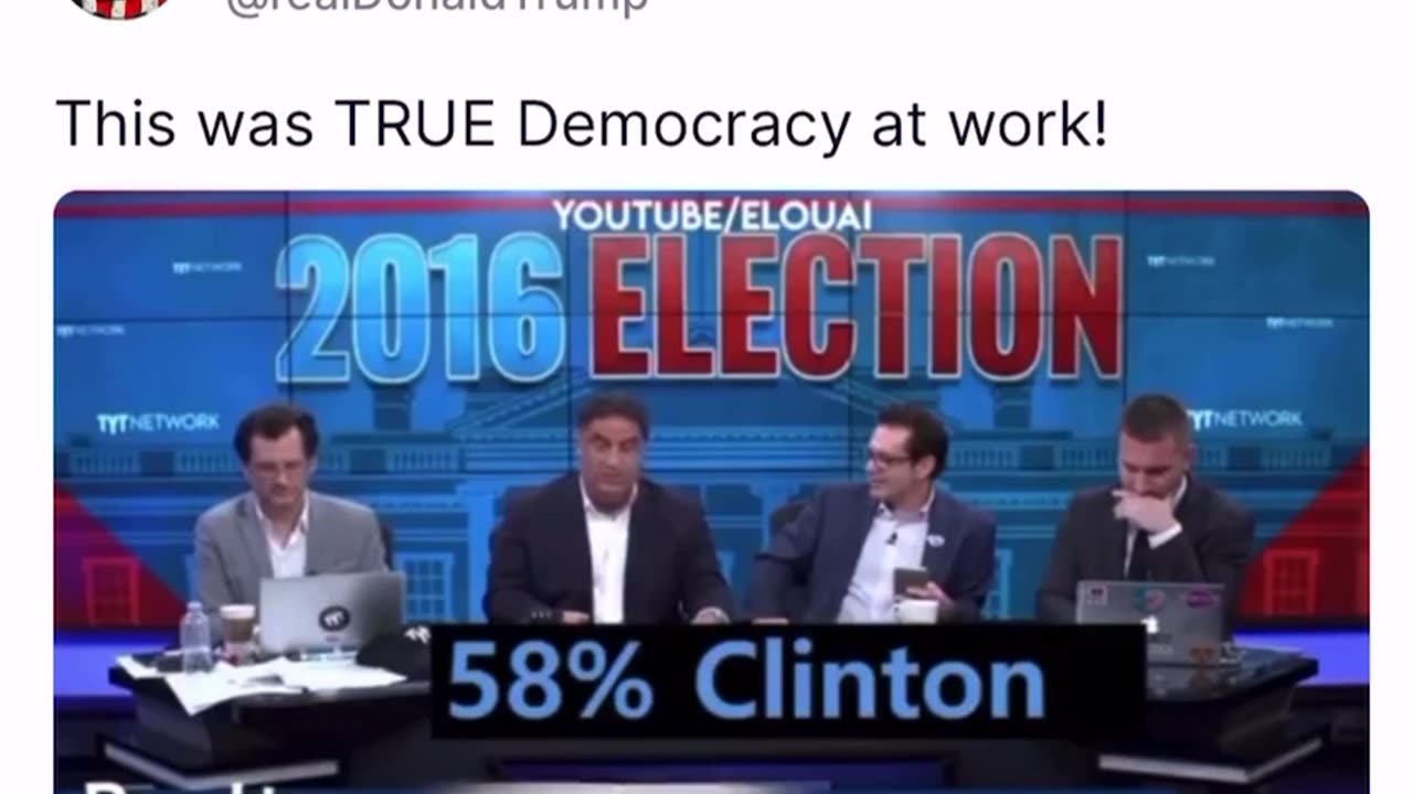 President Trump's post