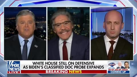 Hannity grills Geraldo Rivera over Biden classified docs