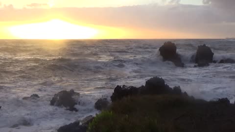 Papaikou, HI — Onomea Bay - Sunrise