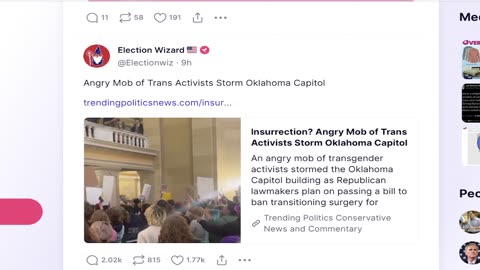 Tranuary 6th? Trans Activists Storm Oklahoma Capitol Demand Sex Changes For Children