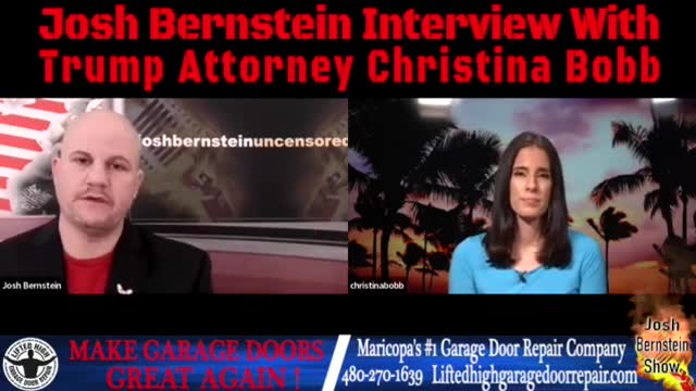 CHRISTINA BOBB: FORMER ANCHOR FOR OAN & TRUMP'S LAWYER DISCUSSES HER NEW BOOK ON THE 2020 ELECTION