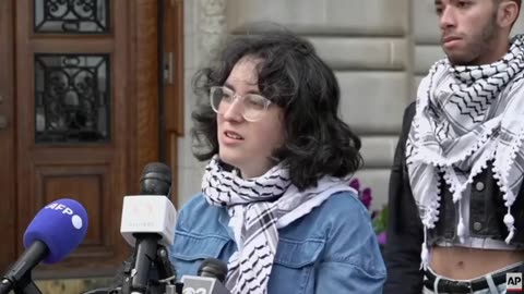 INSANE Columbia Anti-Israel Protestor DEMANDS School Provide Them Food