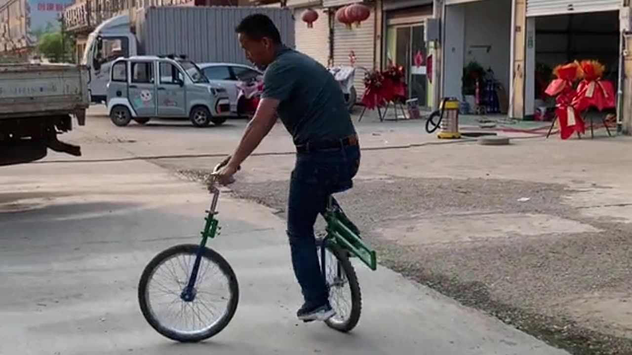 Funny bicycle