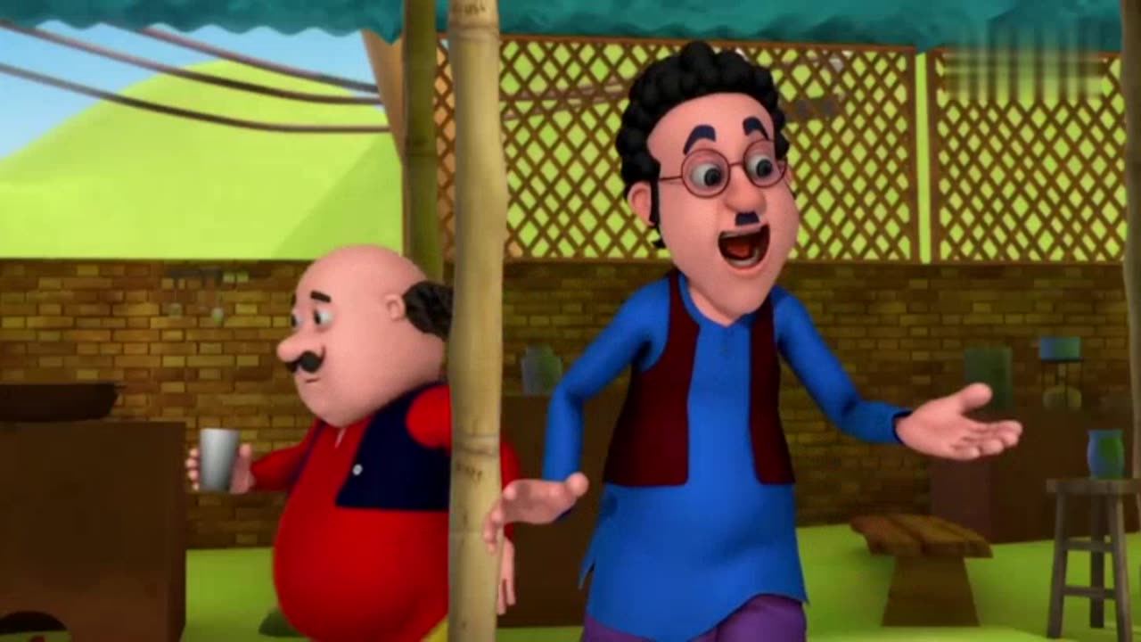 "Join Motu Patlu on a Fun-Filled Adventure at the Ultimate Dhaba! 🌟 "