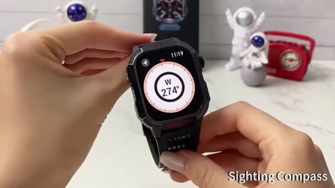 Calling Smartwatch with LED Flashlight