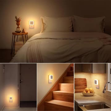 Sujeet Night Light, Night Lights Plug into Wall 4-Pack
