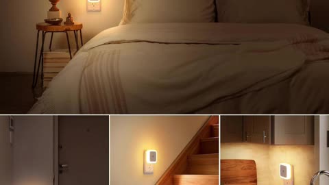 Sujeet Night Light, Night Lights Plug into Wall 4-Pack