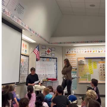 Teacher brings in her Boyfriend to read to students & she gets HUGE Surprise!!