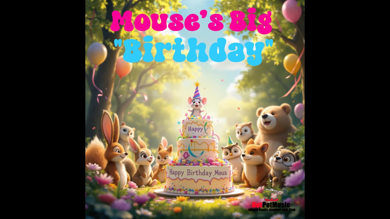 Mouse’s Big Birthday (Kids) - HotPotMusic