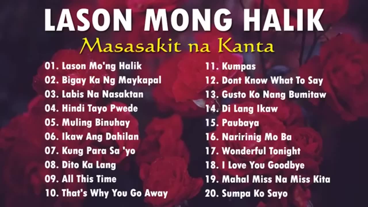 LASON MONG HALIK - Pampatulog Love Songs - OPM Tagalog Love Songs 2023