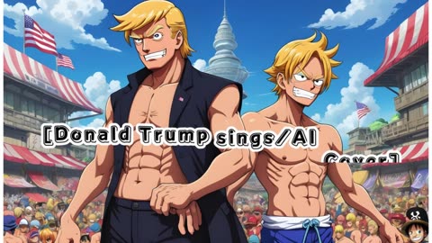 [Donald Trump sings/AI Cover] One Piece Opening 14 Namie Amuro - Fight Together