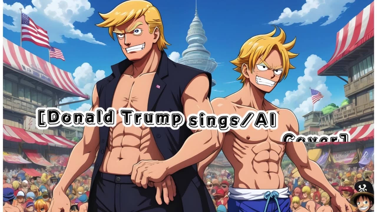 [Donald Trump sings/AI Cover] One Piece Opening 14 Namie Amuro - Fight Together