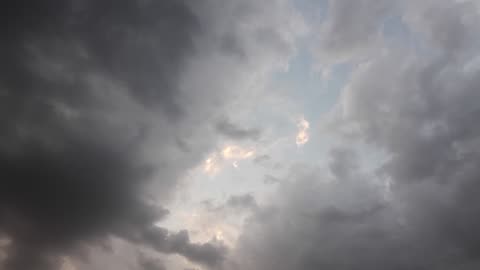 The sky is like life