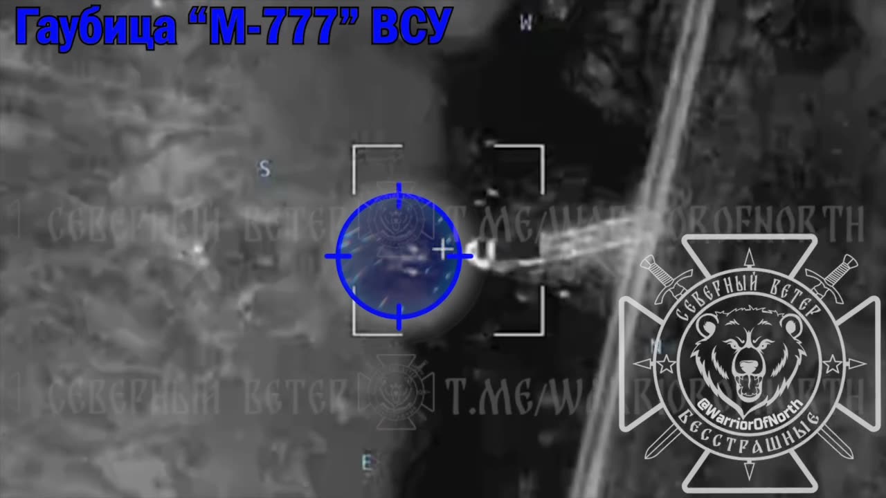 ๐ท๐บ๐บ๐ฆThe destruction of a 155-mm howitzer M777 of the Armed Forces of Ukraine