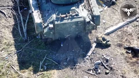 💀 Soldiers of the 47th brigade eliminate the Russian infantry one by one, which