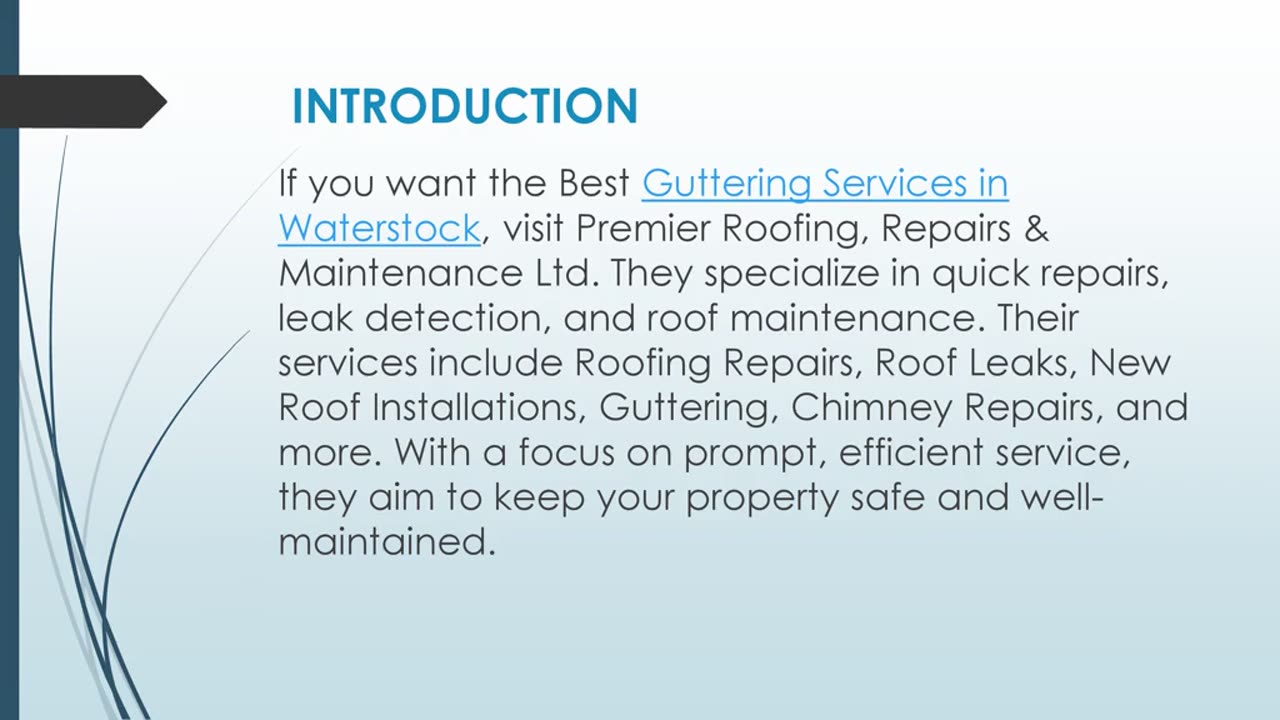 Best Guttering Services in Waterstock