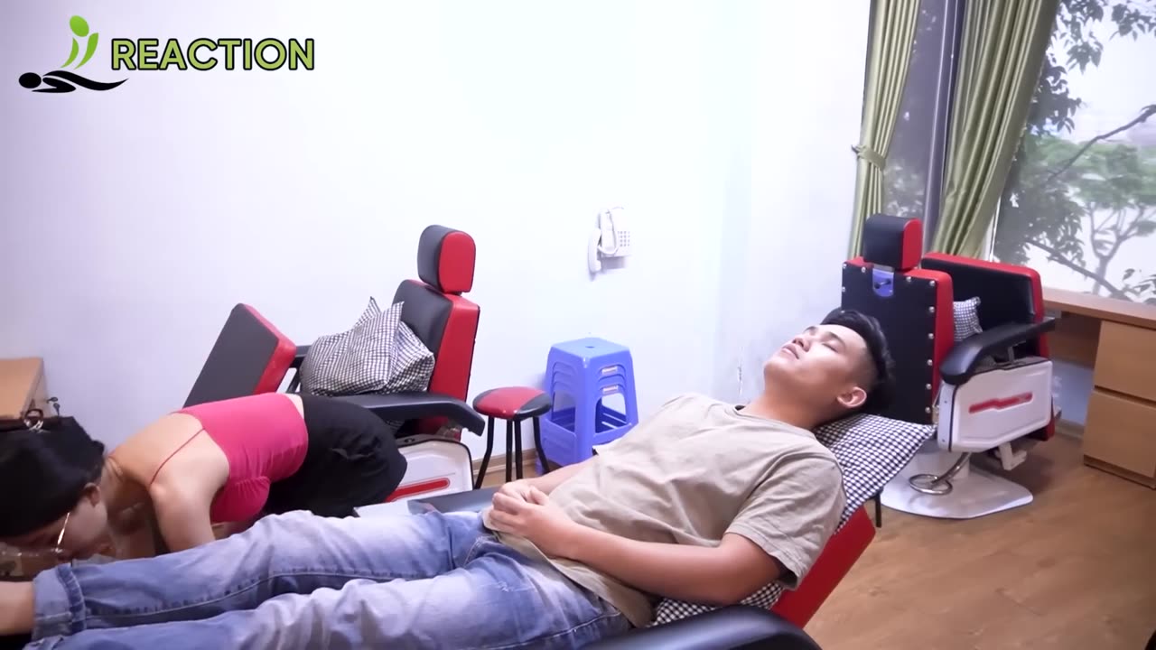 When you get a barbershop massage, you feel like you're getting special treatment