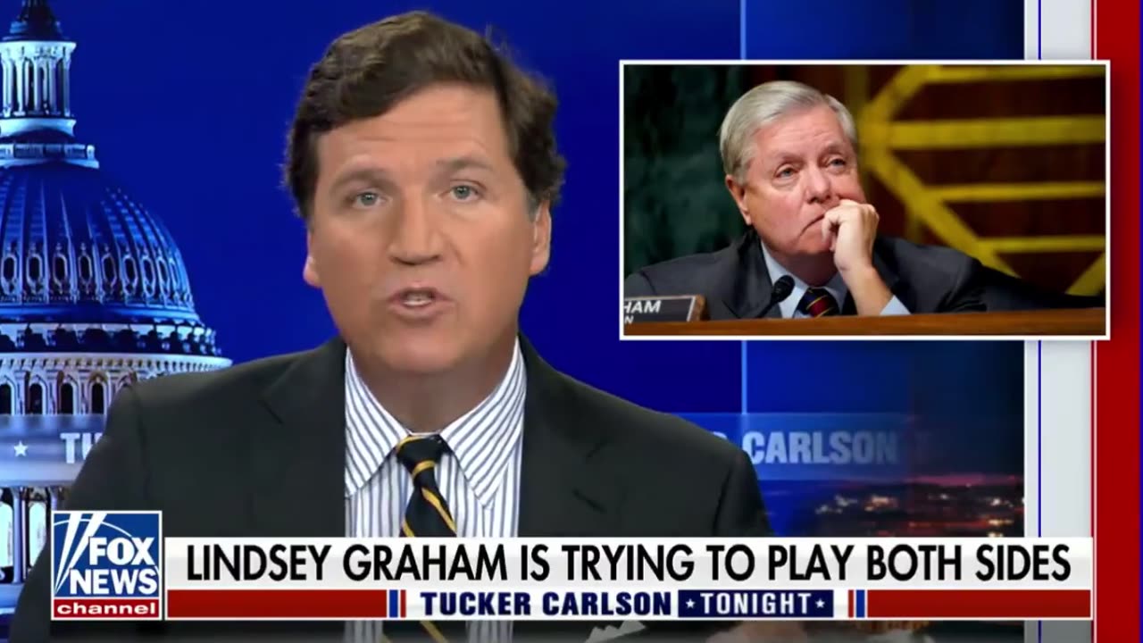 Tucker Talks About Lindsay Graham