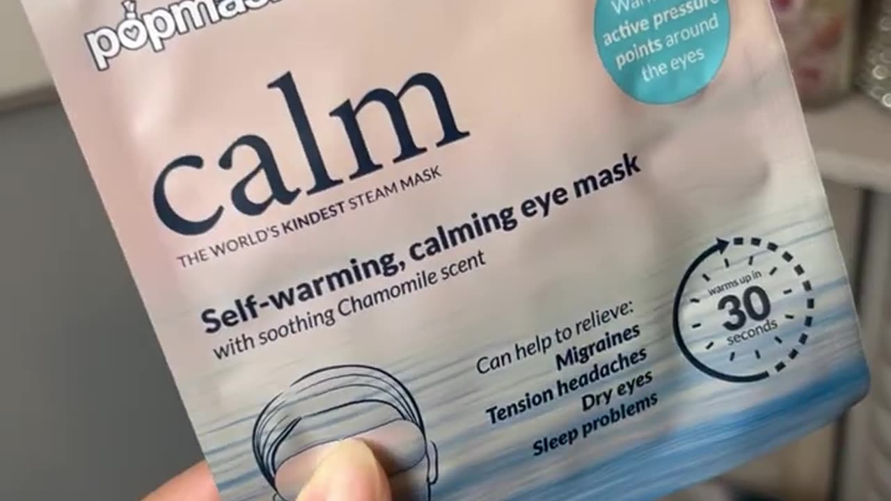 PopMask Self Warming Eye Masks #selfwarming #relaxing