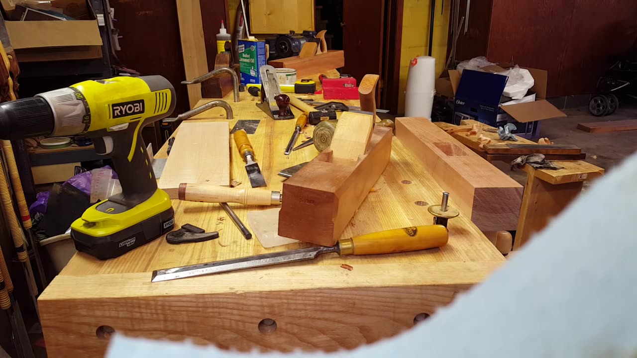 Making a Double Iron Jack Plane - Part 4 - Bottom Layout and Opening the Mouth