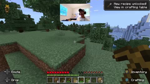 Surviving the First Night in Minecraft