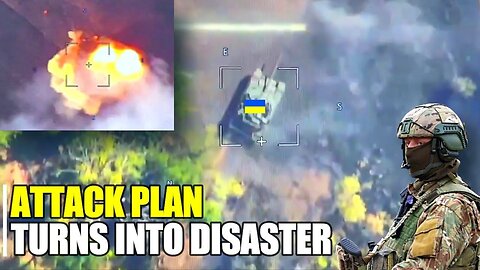Several T-64 tanks trying to stop Russia in Nevskoye smoked out
