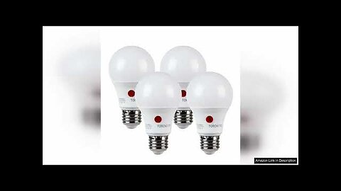 TORCHSTAR Dusk to Dawn Light Bulbs Outdoor, Sensor A19 LED Light Bulb, Review